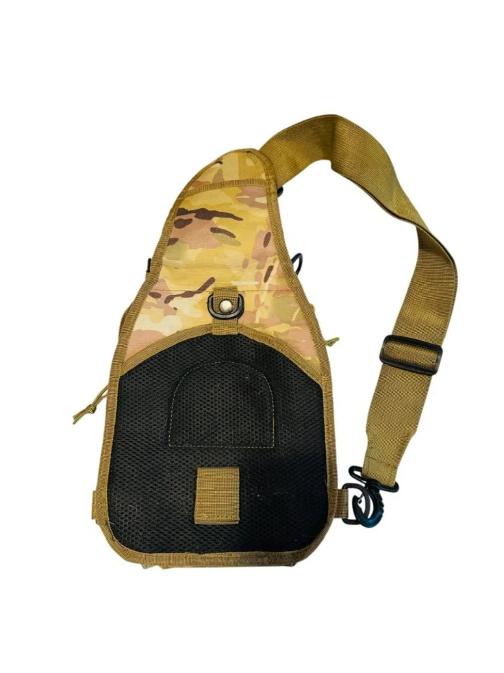 Tactical Camo Sling Backpack With Adjustable Strap